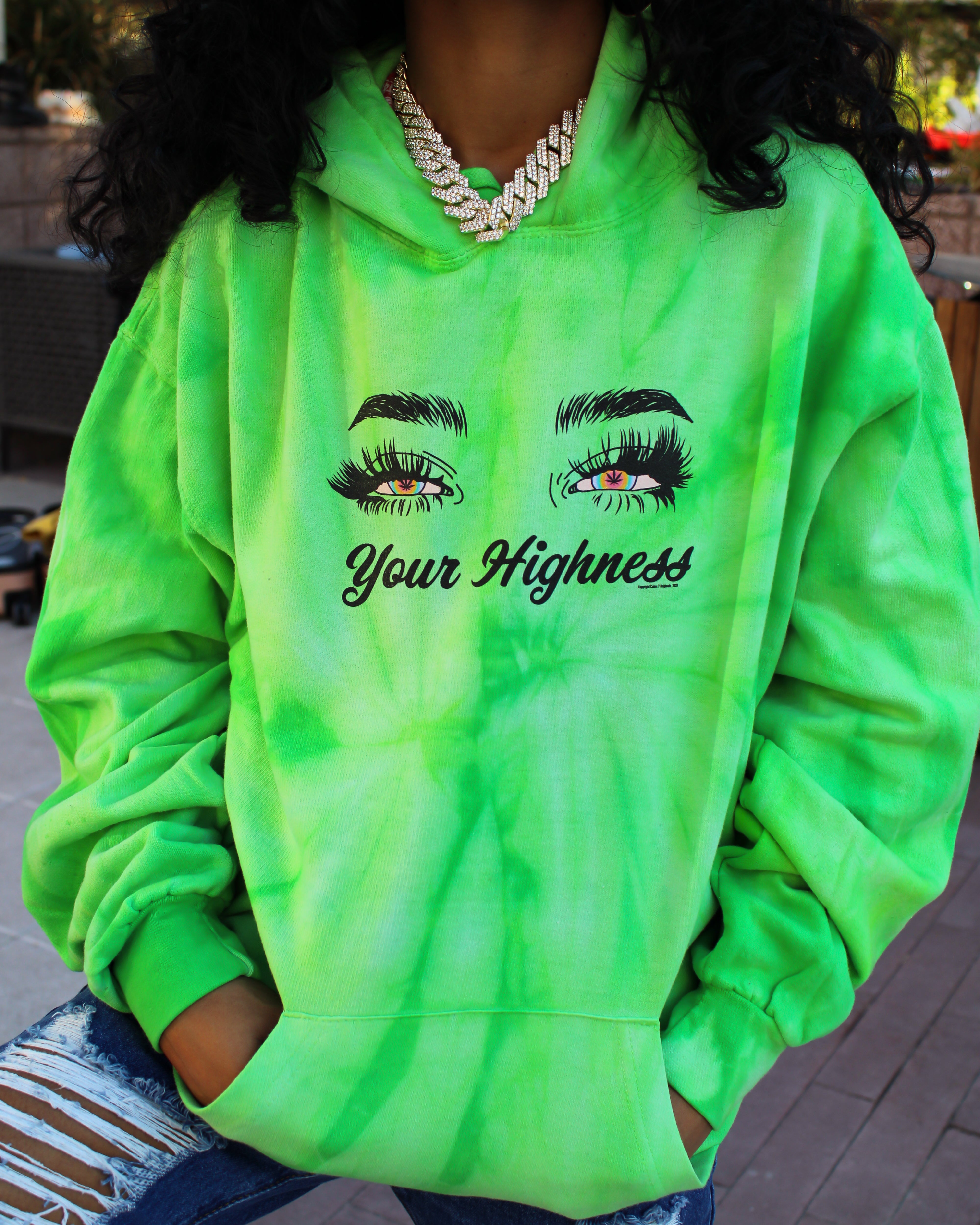 Your Highness Tie Dye Hoodie