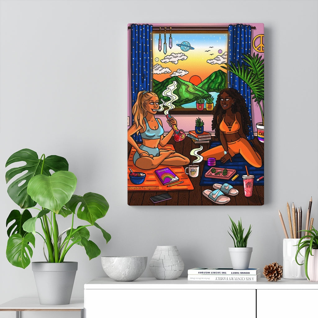 "Sunrise Sesh" Canvas Print