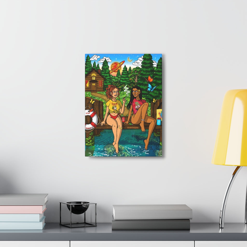"July" Canvas Print