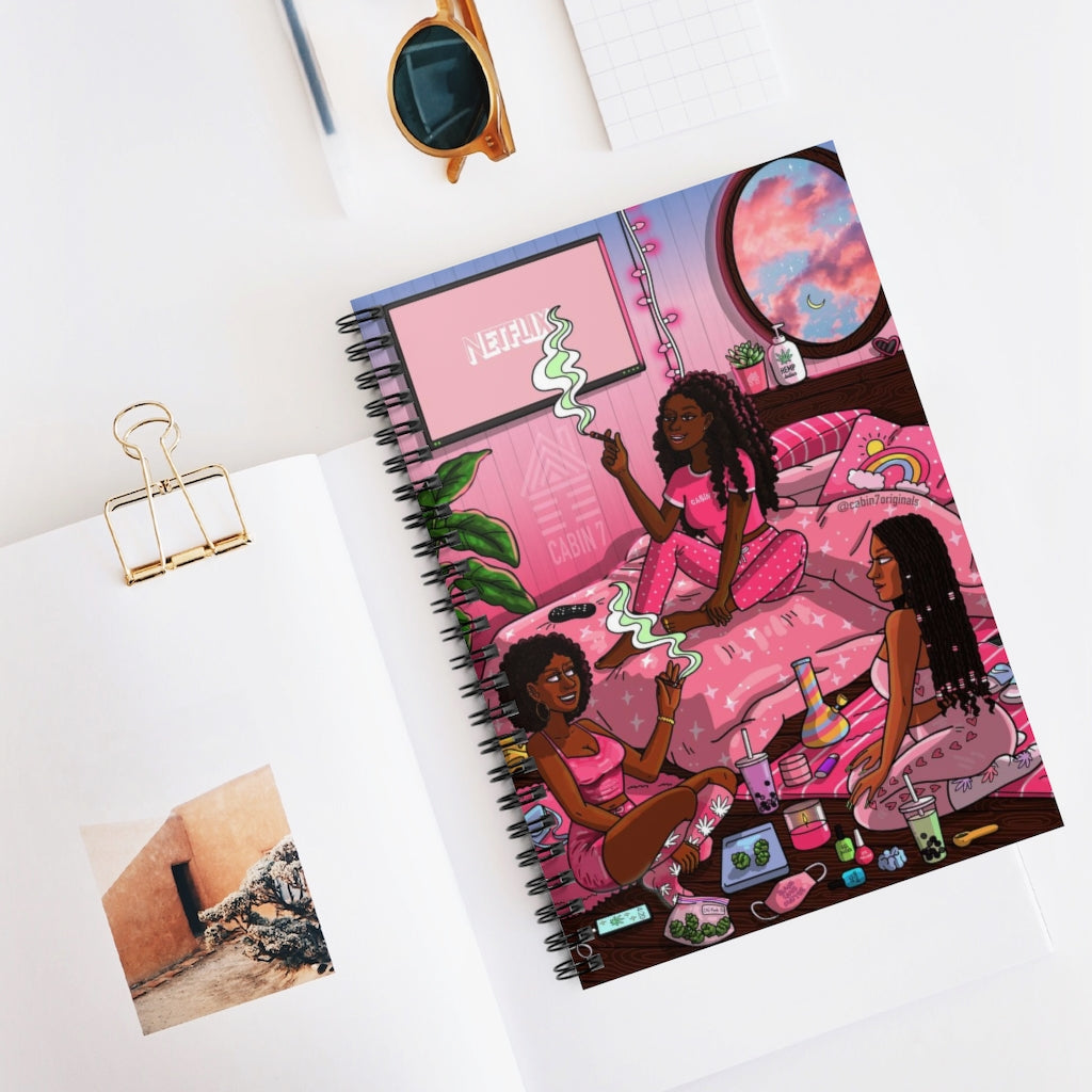 Strawberry Candy Spiral Notebook