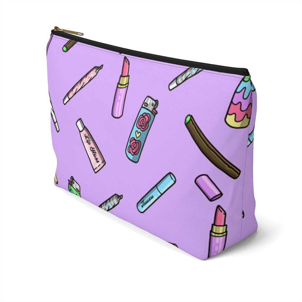 Blazed & Boujee Zipper Pouch