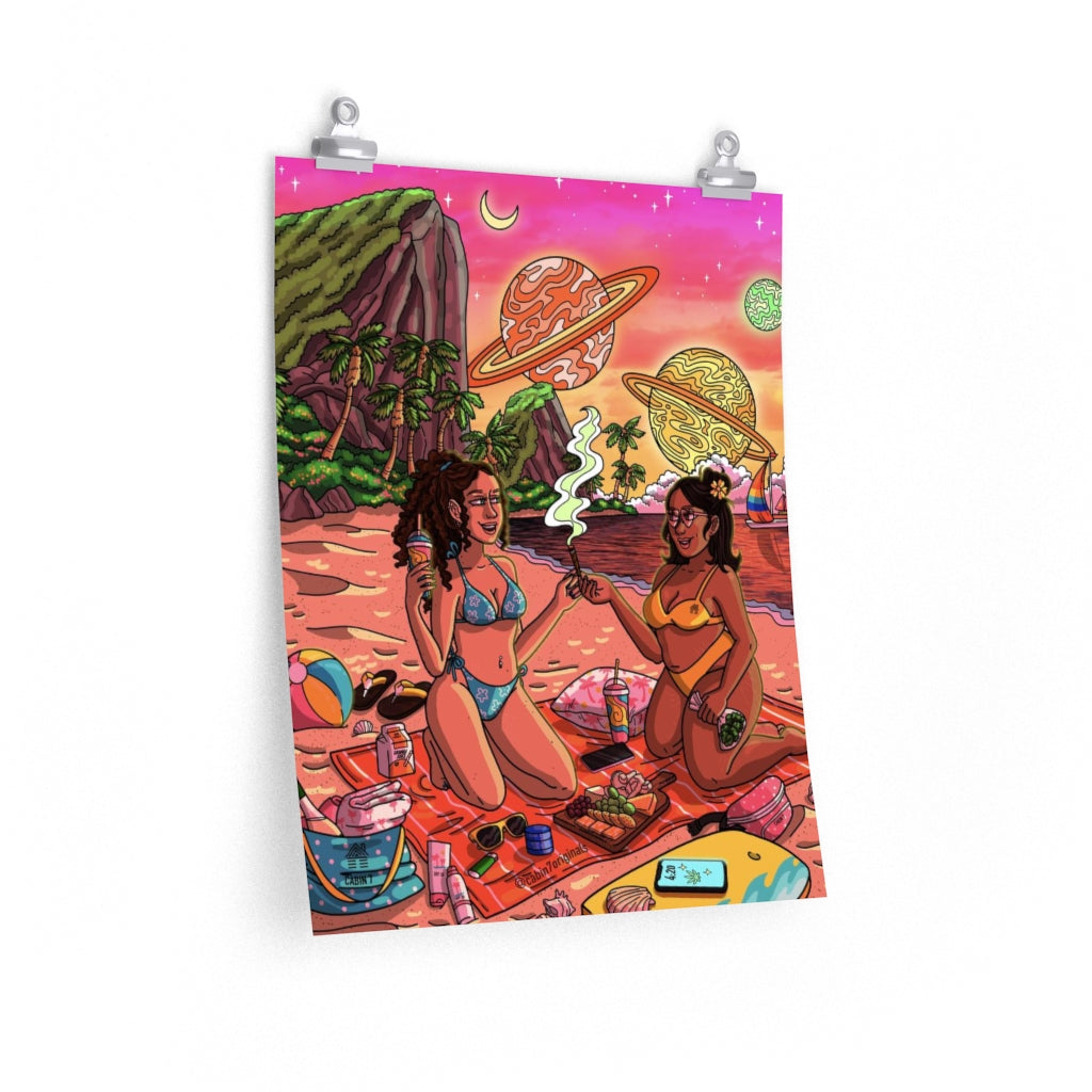 "Just Beachy" Poster Print