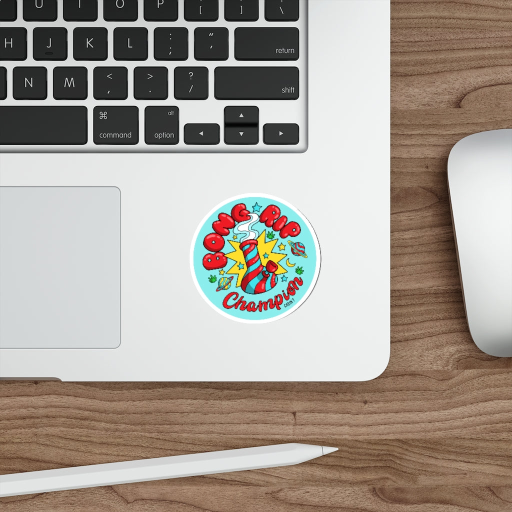 Bong Rip Champion Sticker