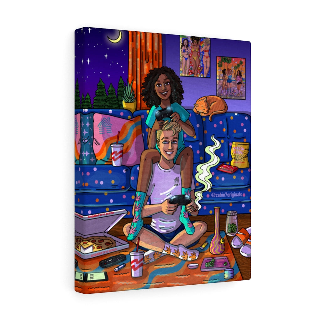 "Game On" Canvas Print
