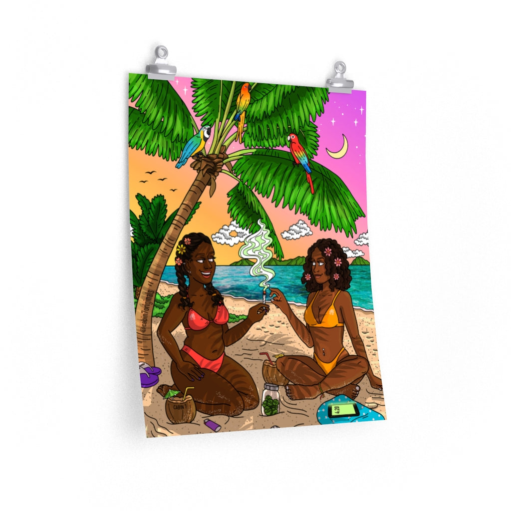 "Caribbean" Poster Print