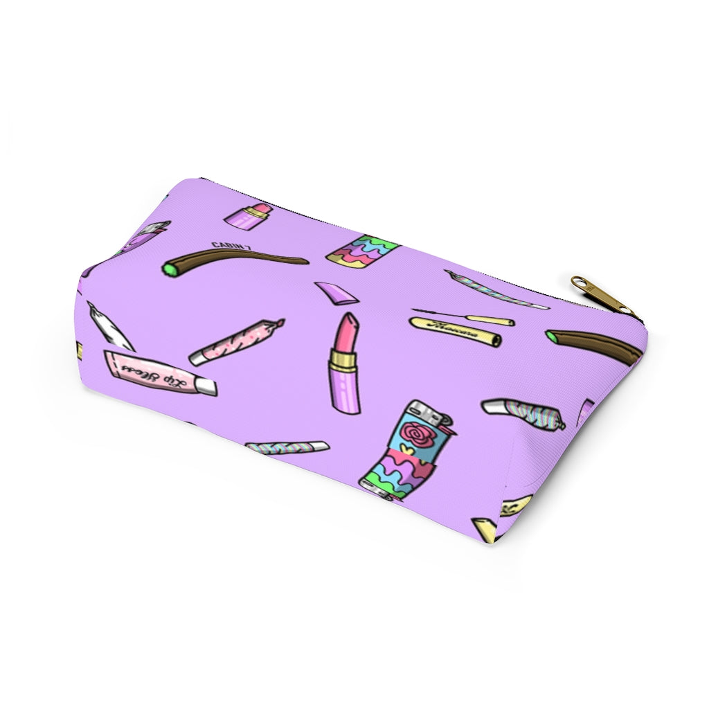 Blazed & Boujee Zipper Pouch