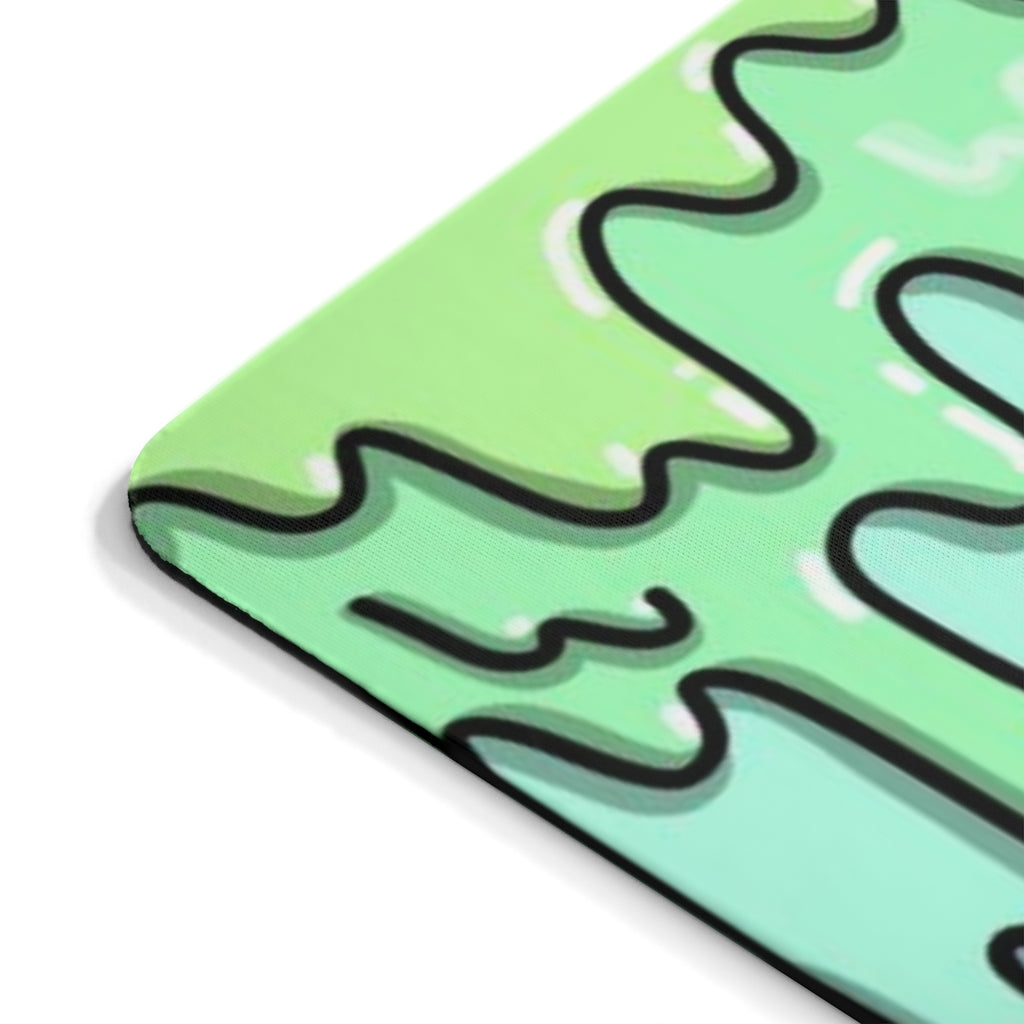 Mint & Aqua Slime Mousepad