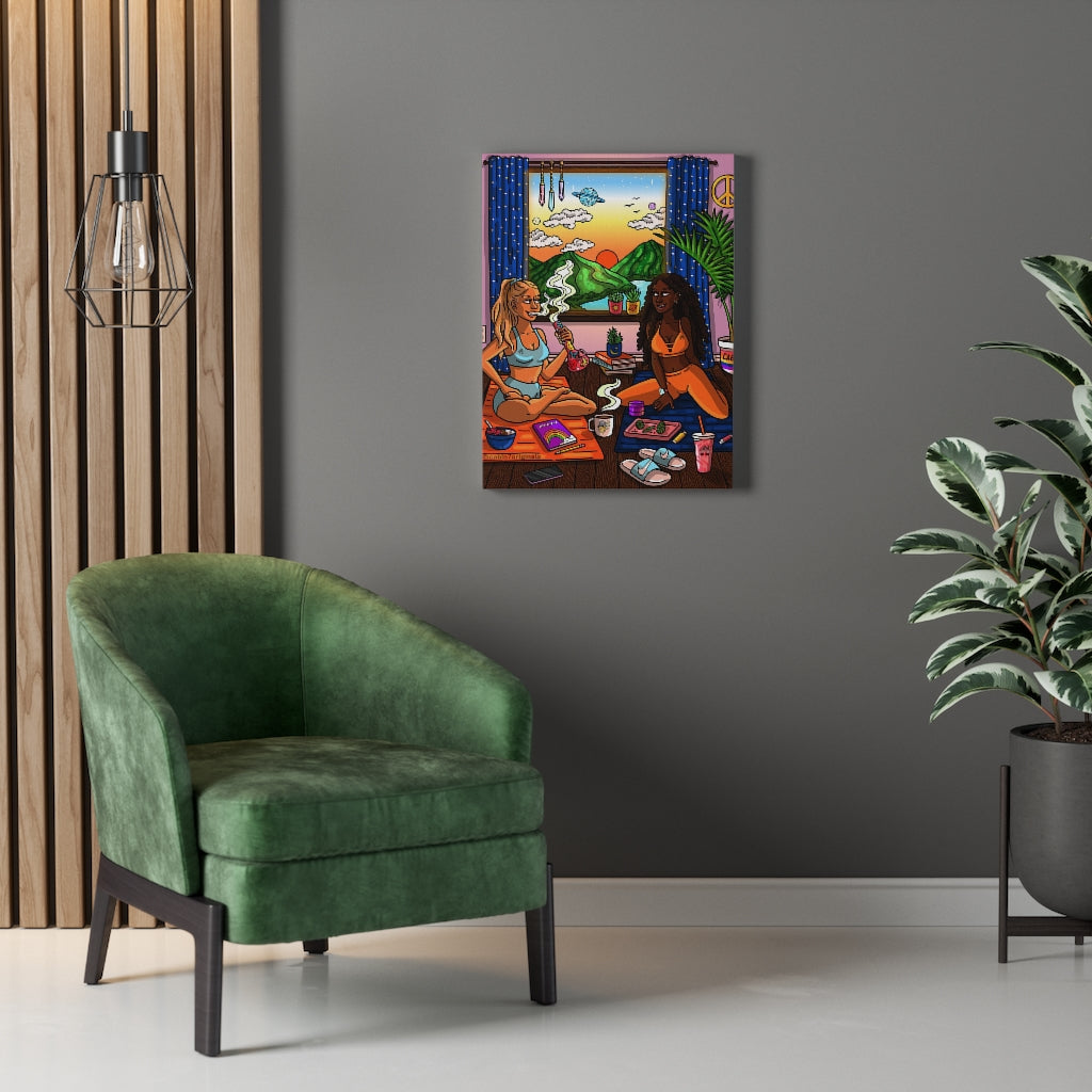 "Sunrise Sesh" Canvas Print