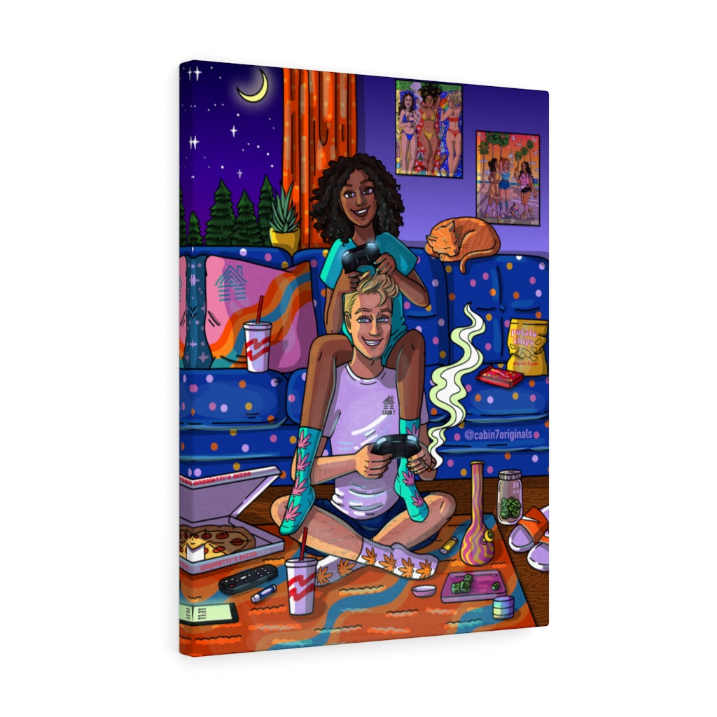 "Game On" Canvas Print