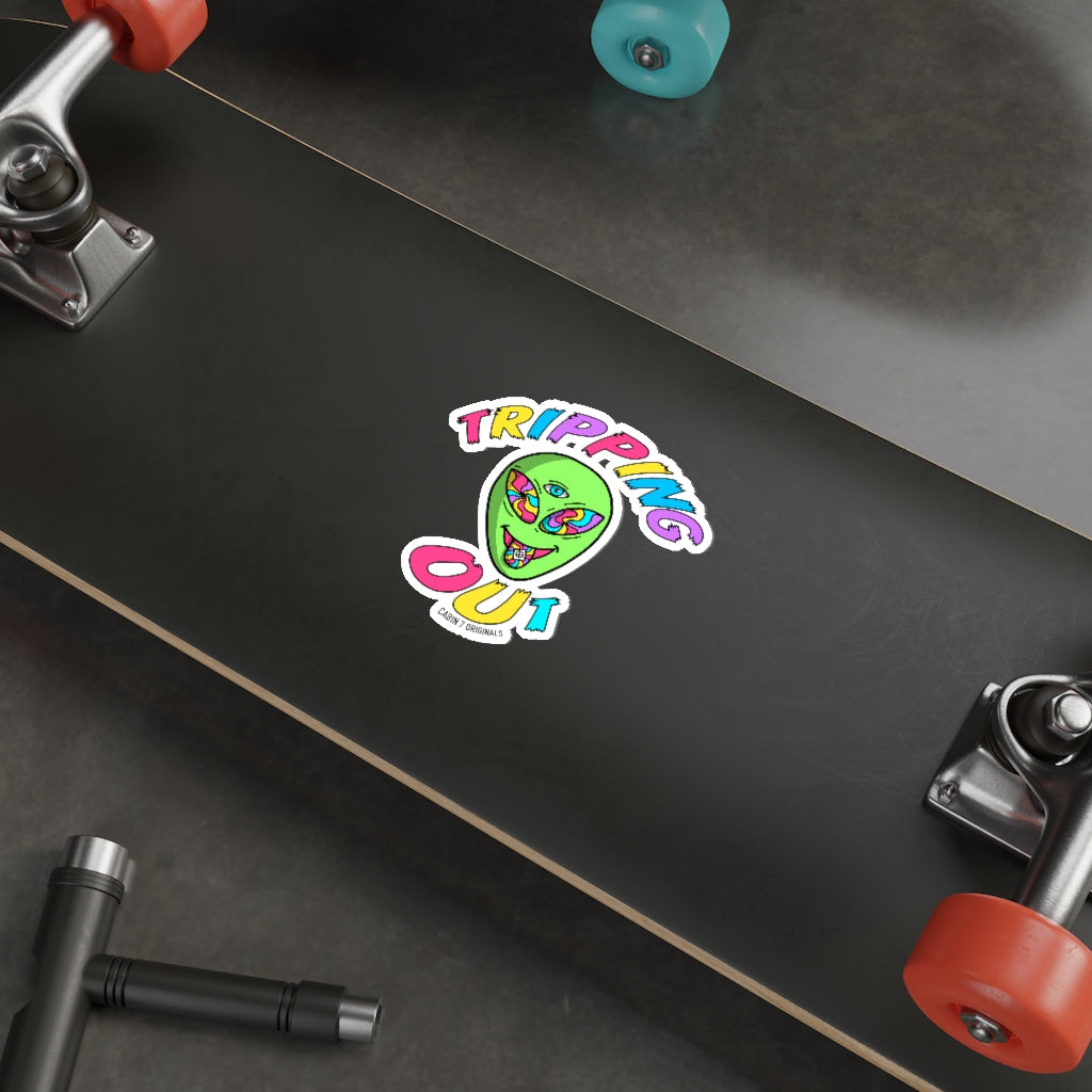 Tripping Out Sticker