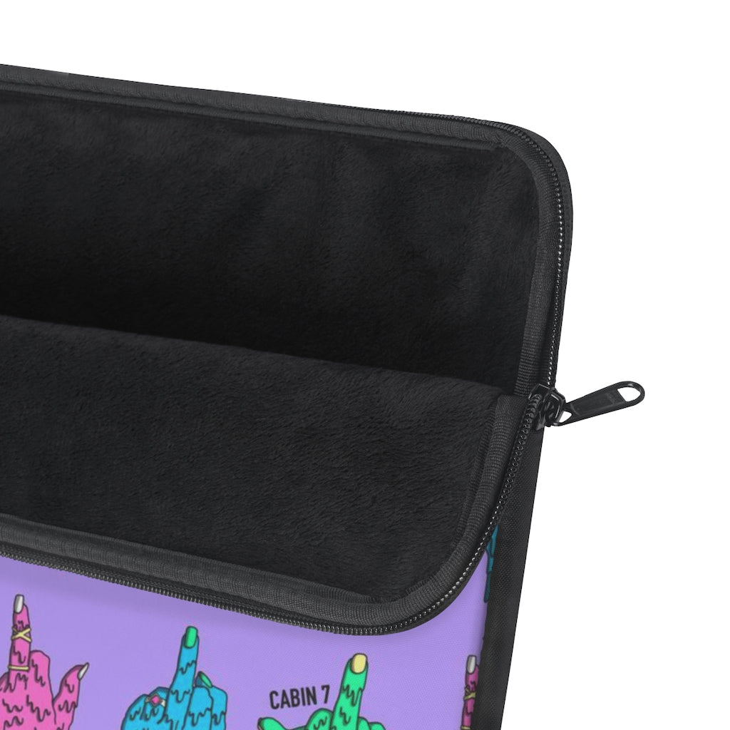 Middle Fingers Laptop Sleeve