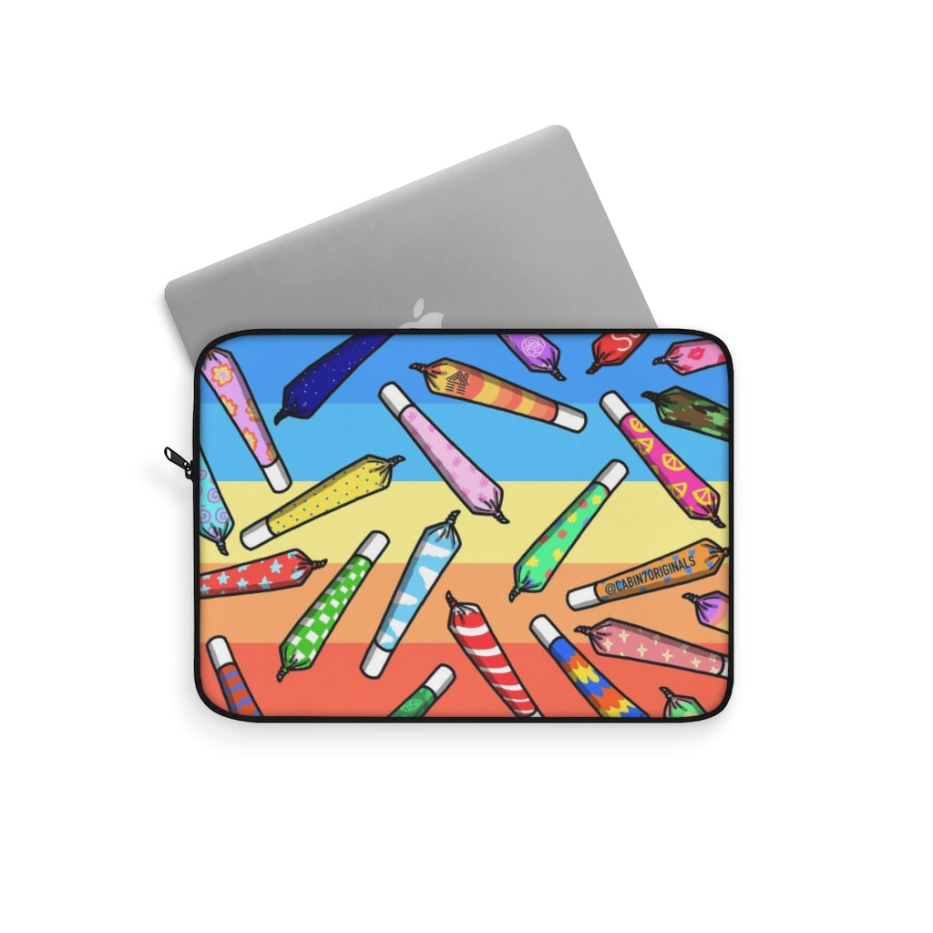 Rainbow Joints Laptop Sleeve