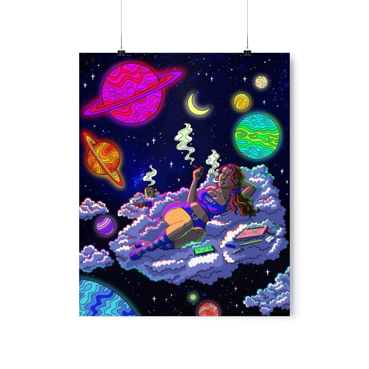 "On My Own" Poster Print