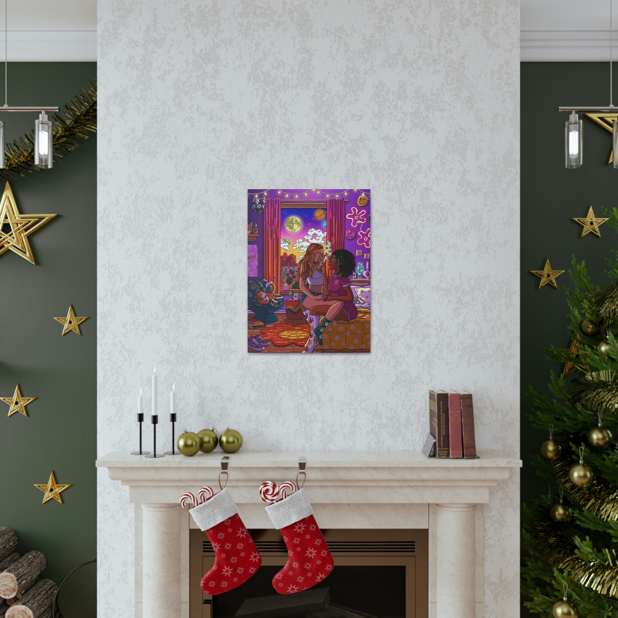 "Electric Feel" Canvas Print
