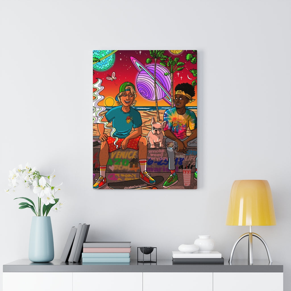 "Skater Boys" Canvas Print