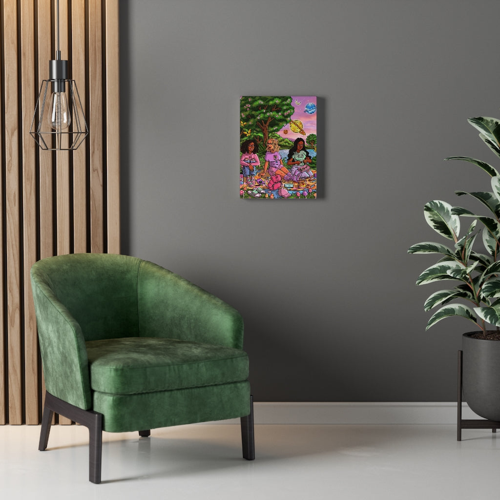 "Cotton Candy Kush" Canvas Print