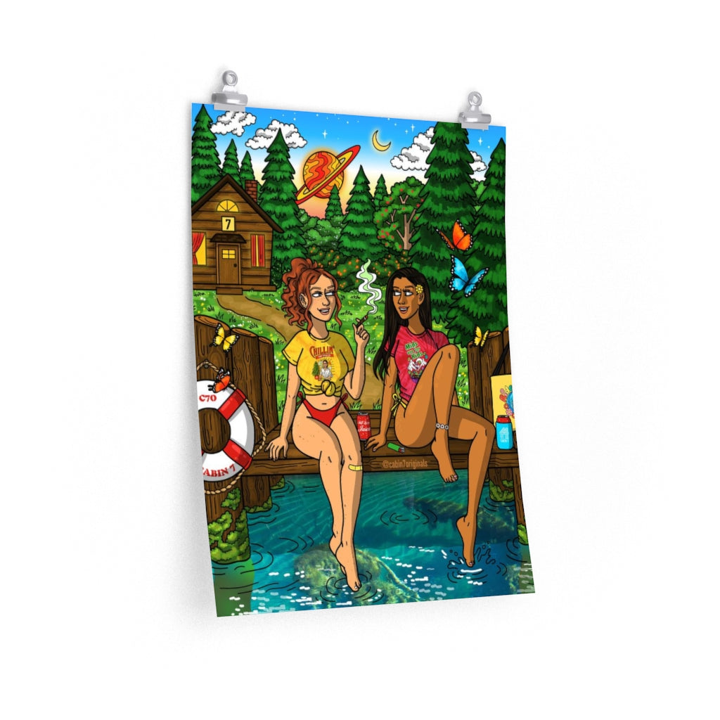 "July" Poster Print