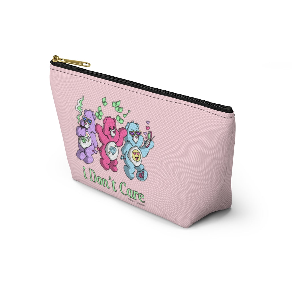 I Don't Care Zipper Pouch