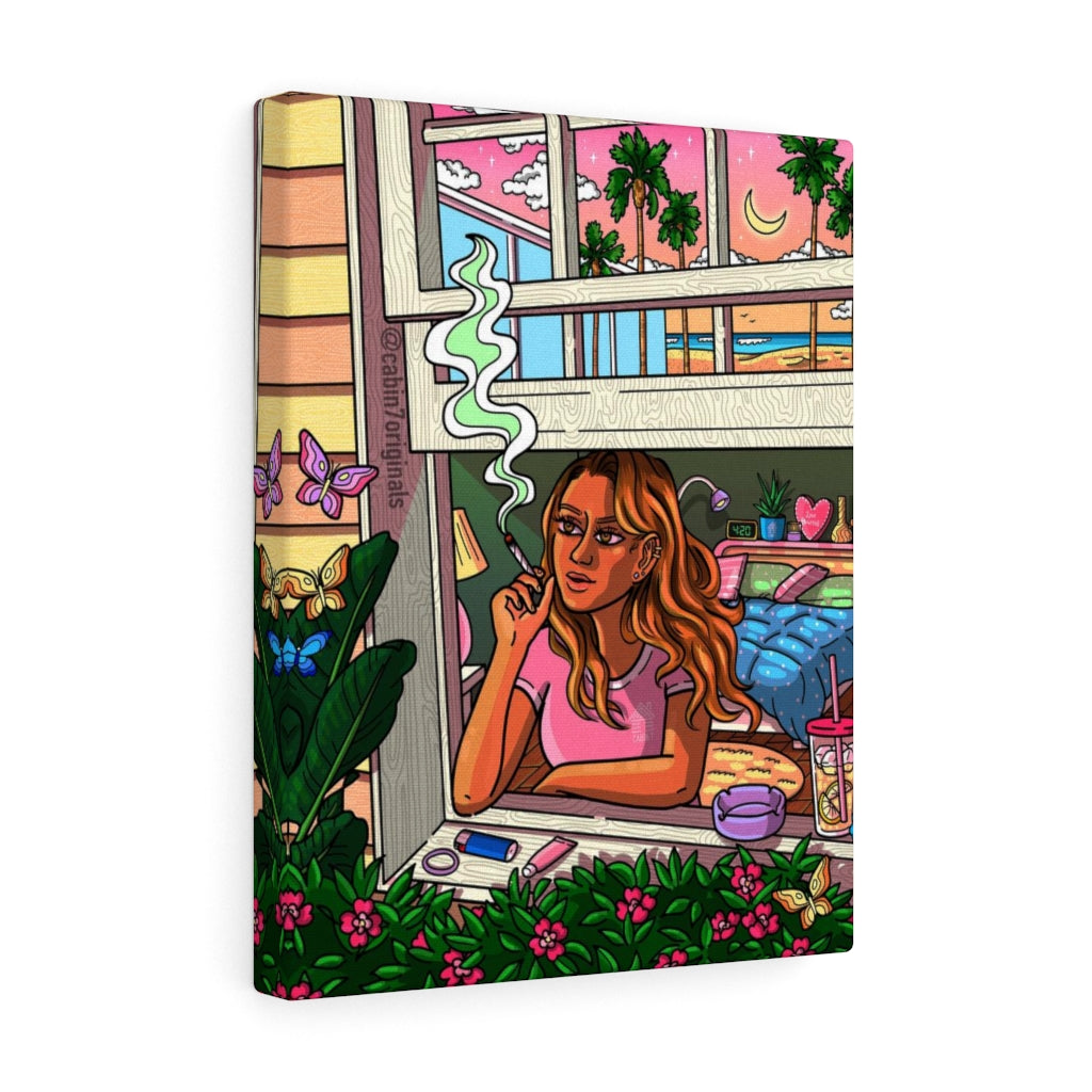 "Pink Lemonade" Canvas Print