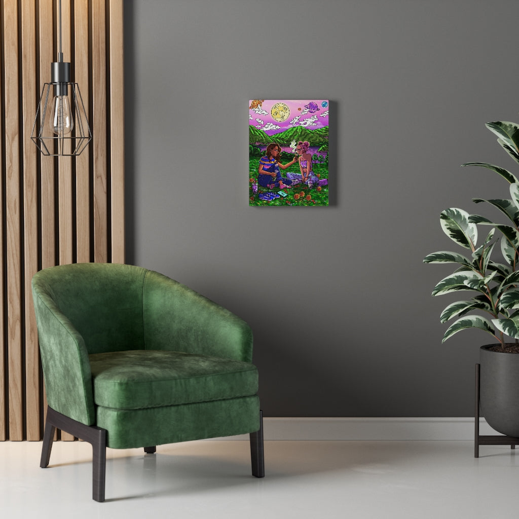 "Do You Wanna Get High?" Canvas Print