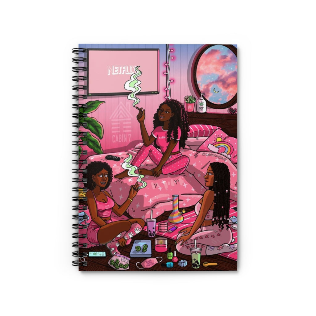 Strawberry Candy Spiral Notebook
