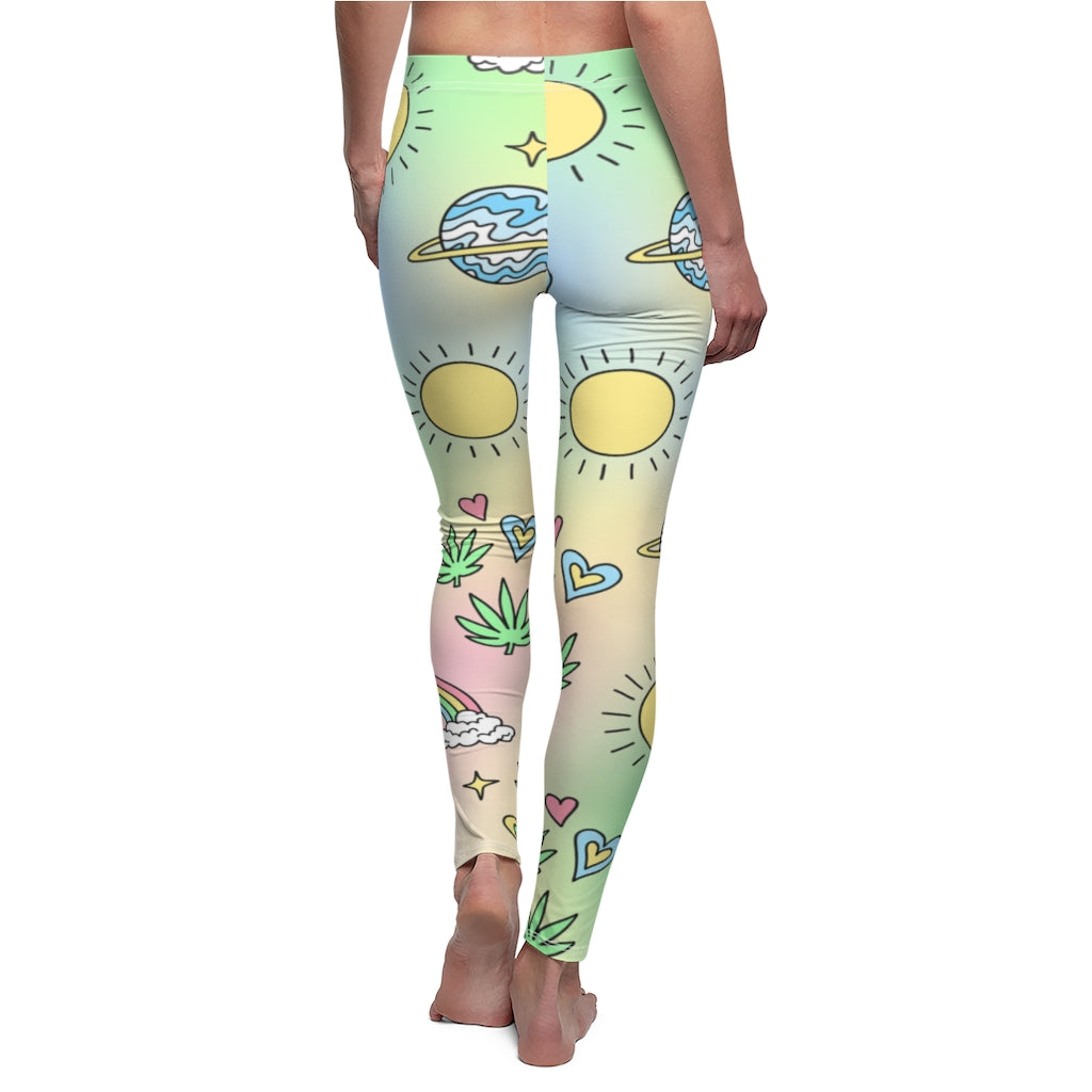 Pastel Rainbow Leggings