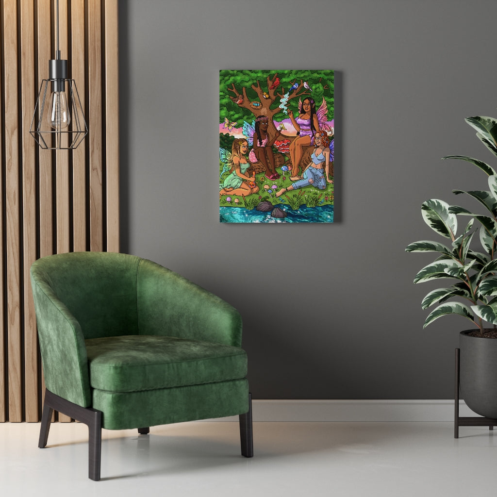 "Fae Folk" Canvas Print