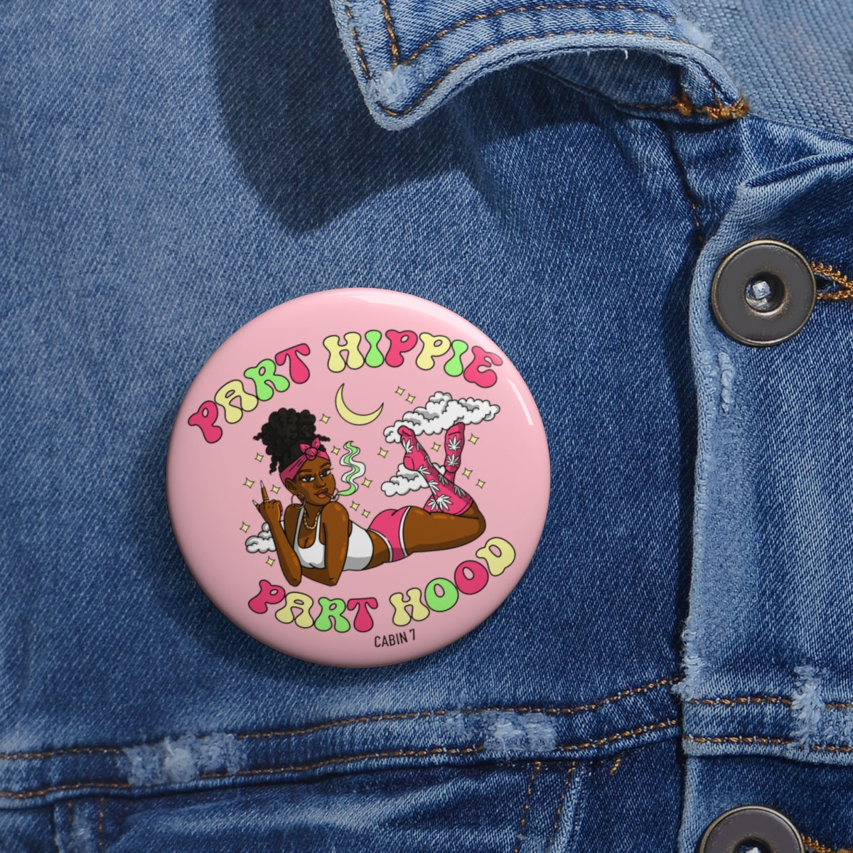 Part Hippie, Part Hood Pin