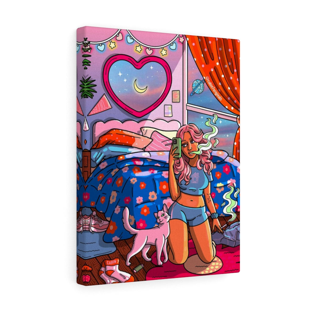 "Bubblegum" Canvas Print