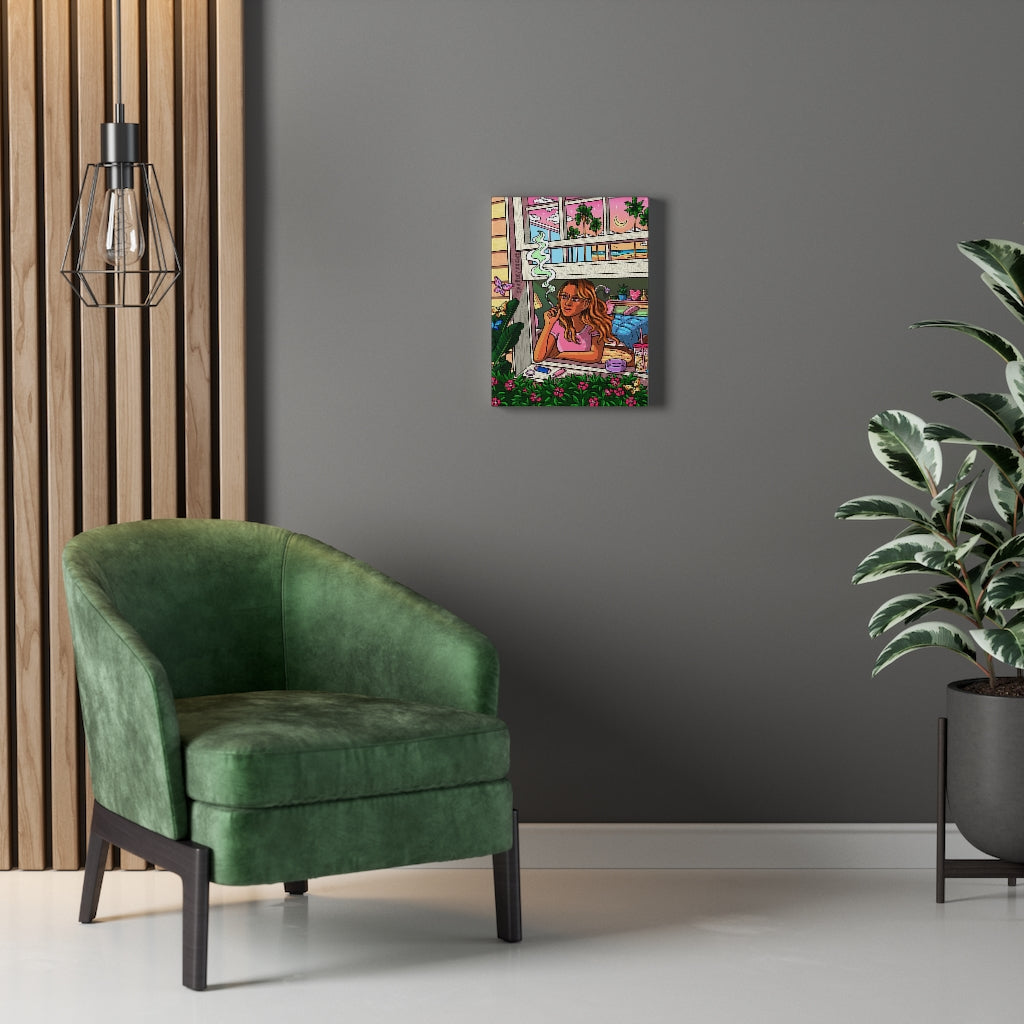 "Pink Lemonade" Canvas Print