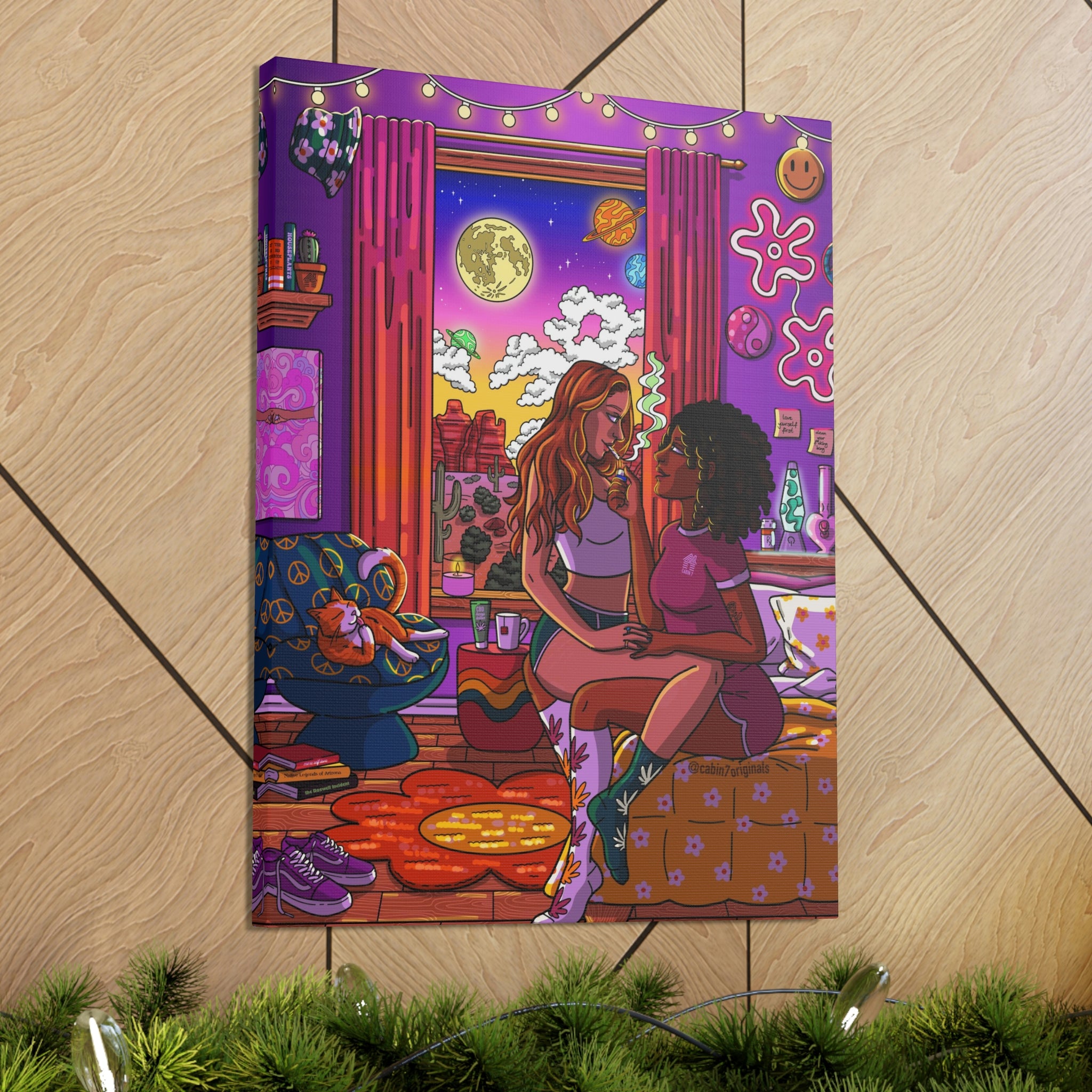 "Electric Feel" Canvas Print