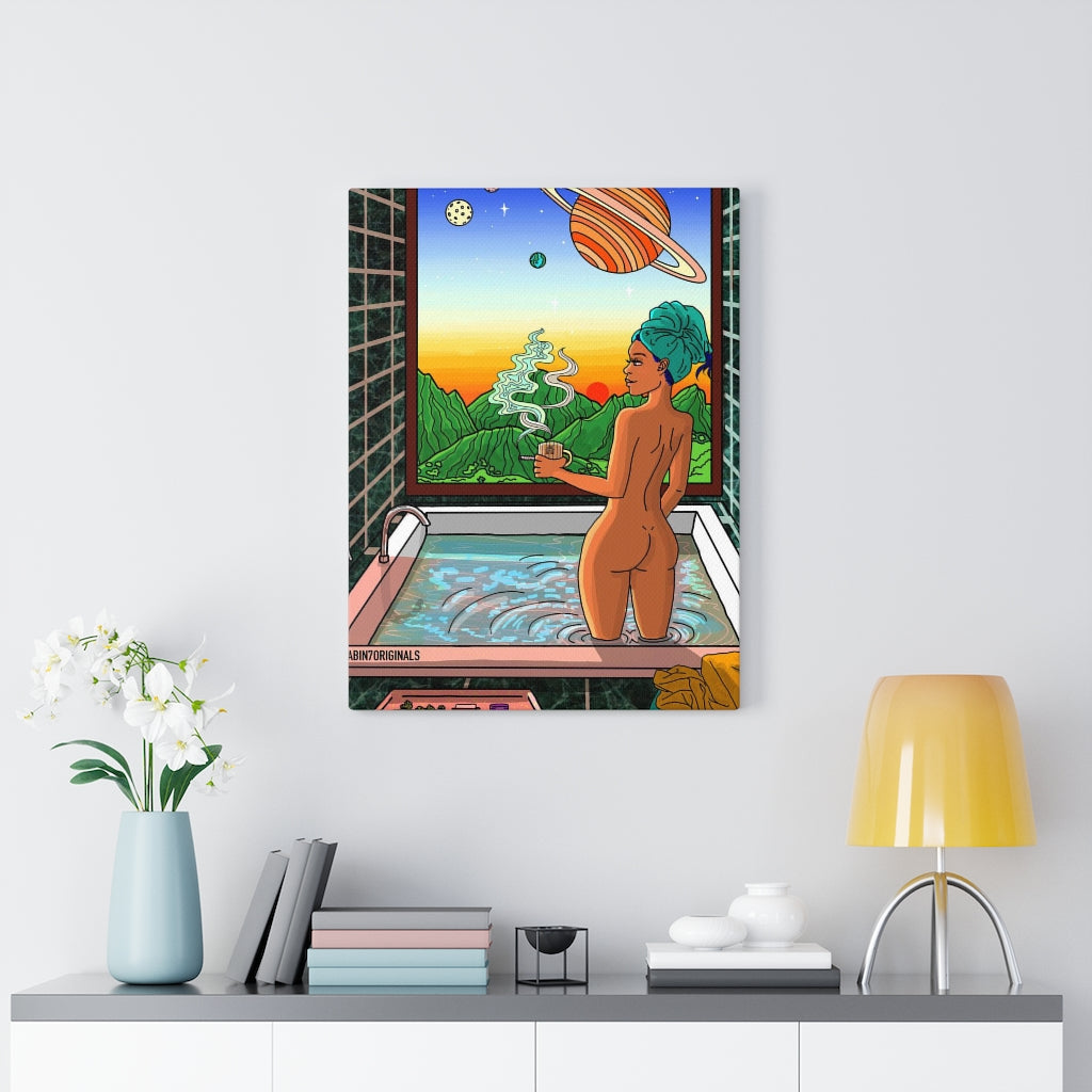 "Wake 'N' Bake" Canvas Print