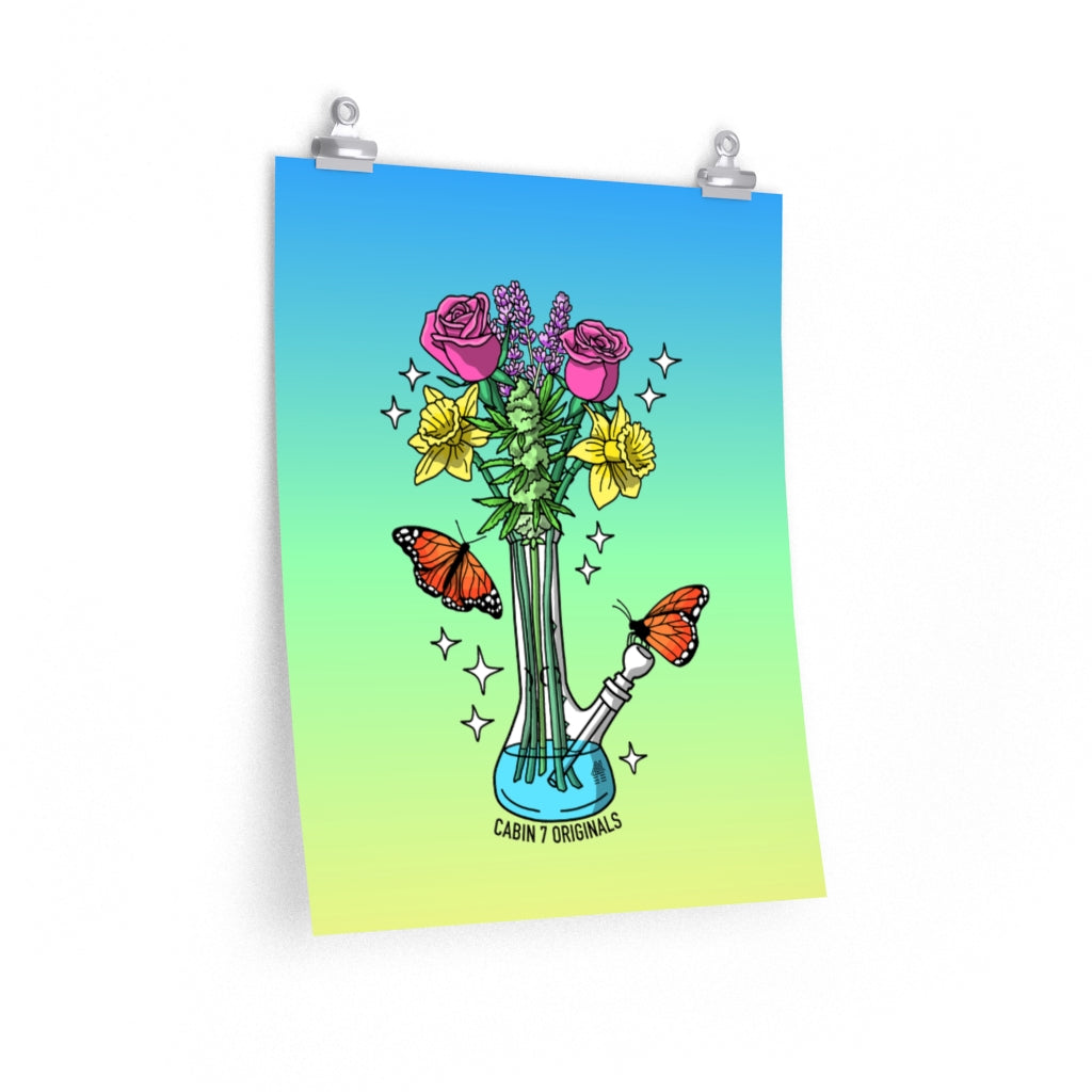 "Bong Bouquet" Poster Print