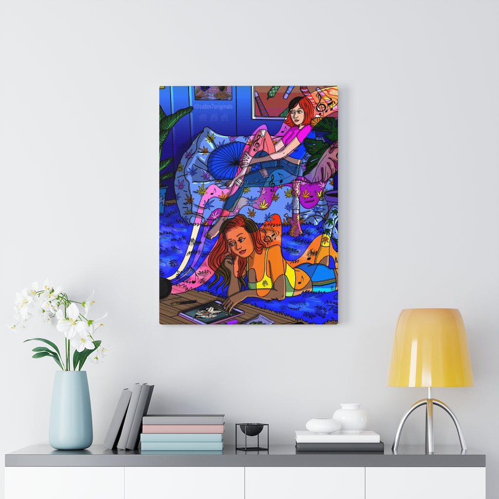 "Musical Vibes" Canvas Print