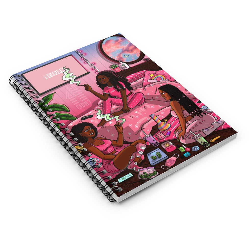 Strawberry Candy Spiral Notebook
