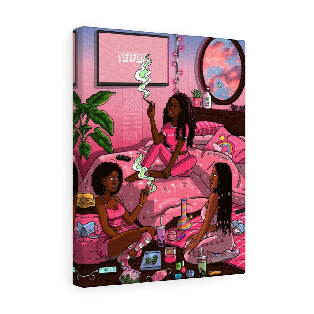 "Strawberry Candy" Canvas Print