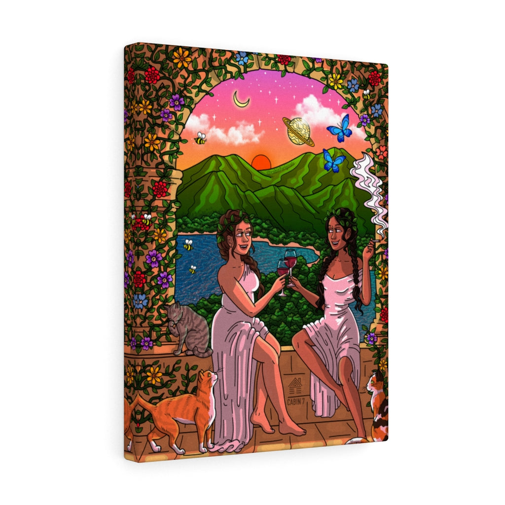 "Mediterranean" Canvas Print