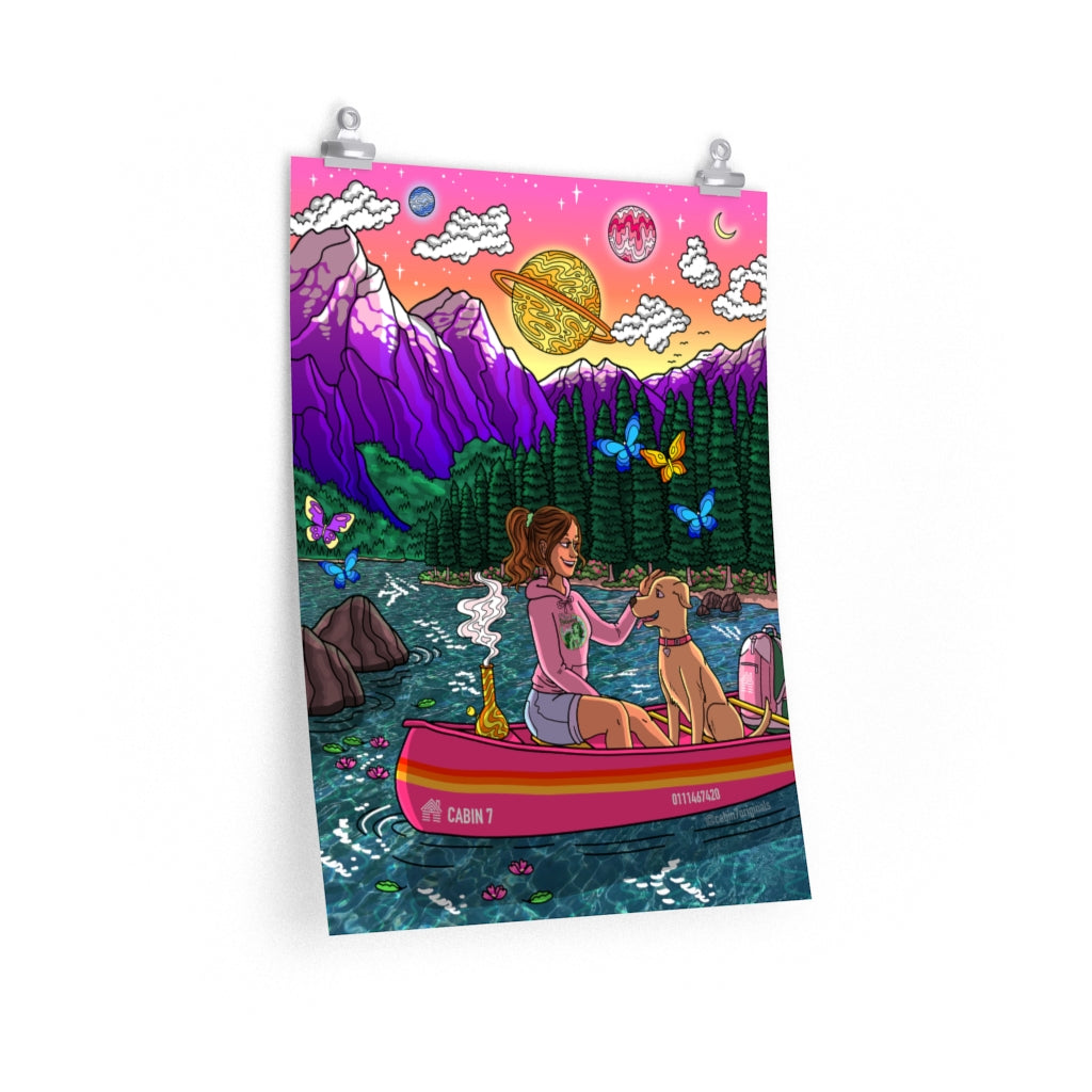 "Girl's Best Friend" Poster Print