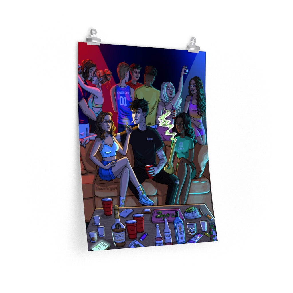 "House Party" Poster Print