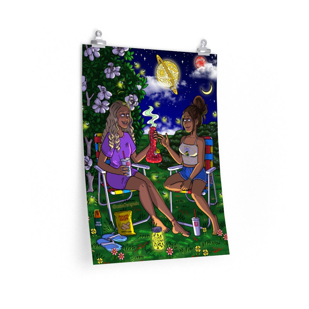 "Lightning Bugs" Poster Print