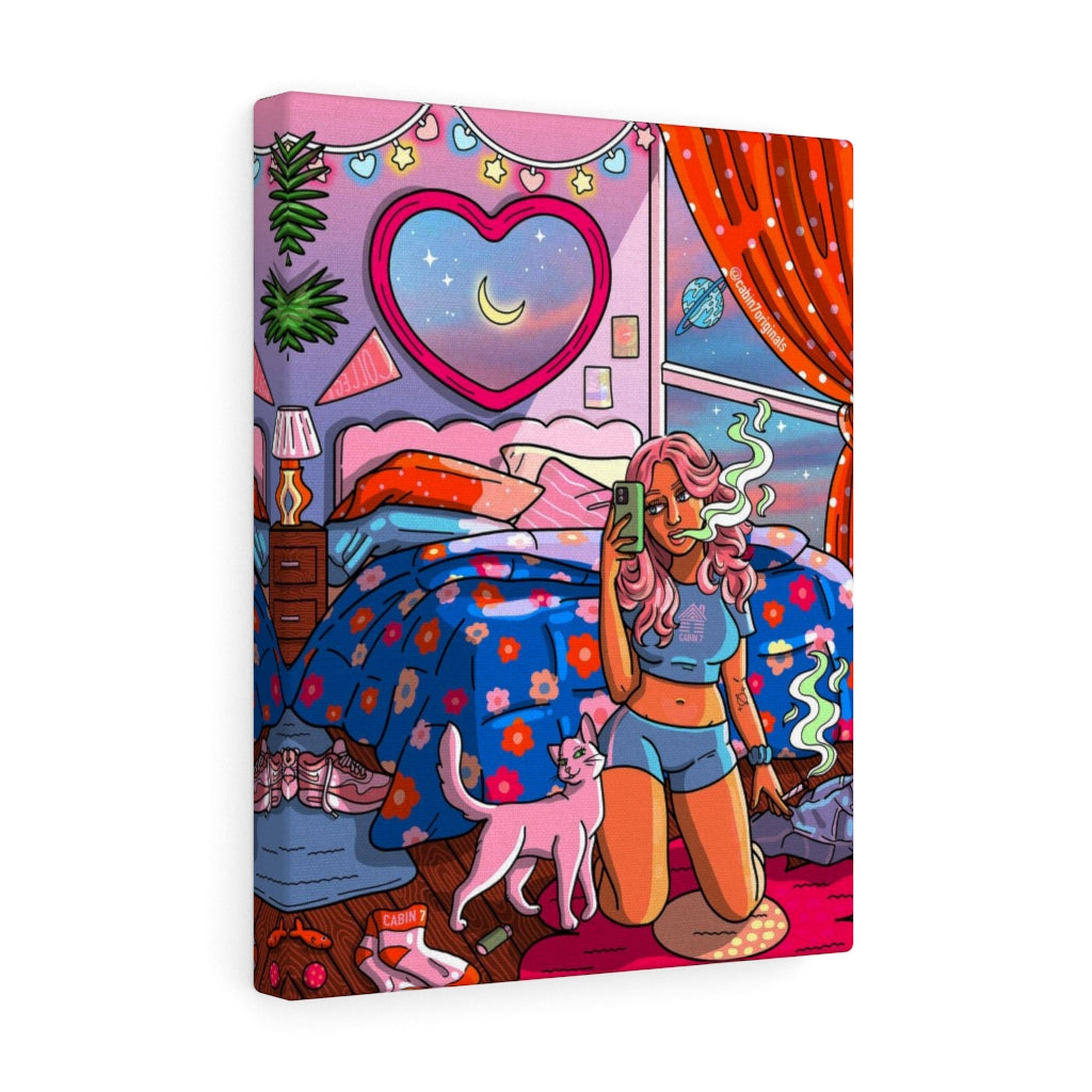 "Bubblegum" Canvas Print