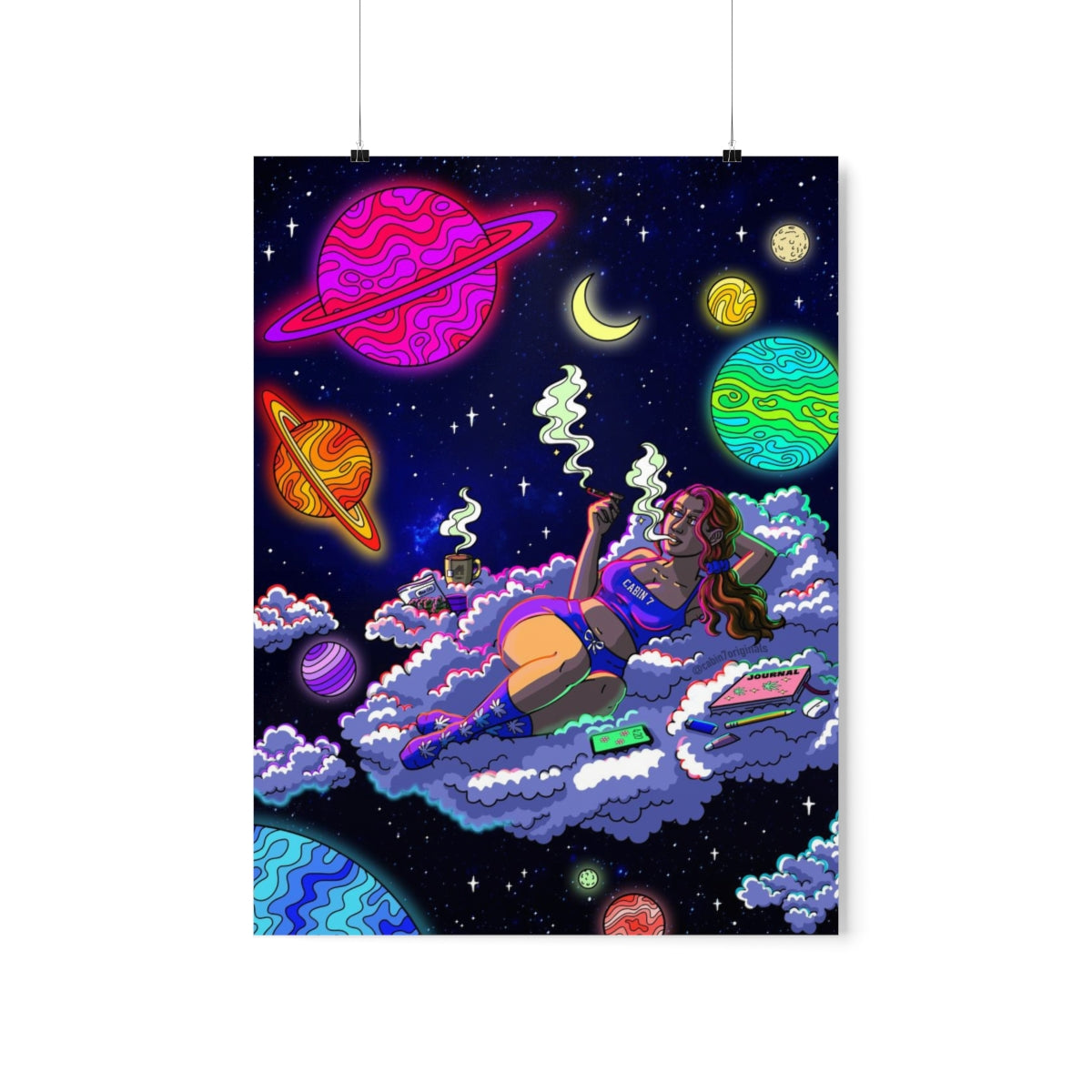 "On My Own" Poster Print