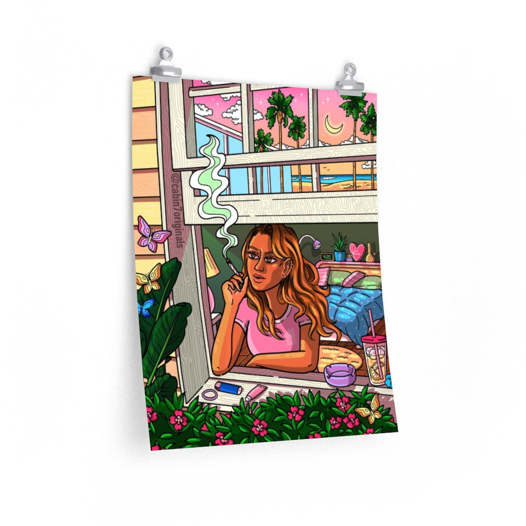 "Pink Lemonade" Poster Print