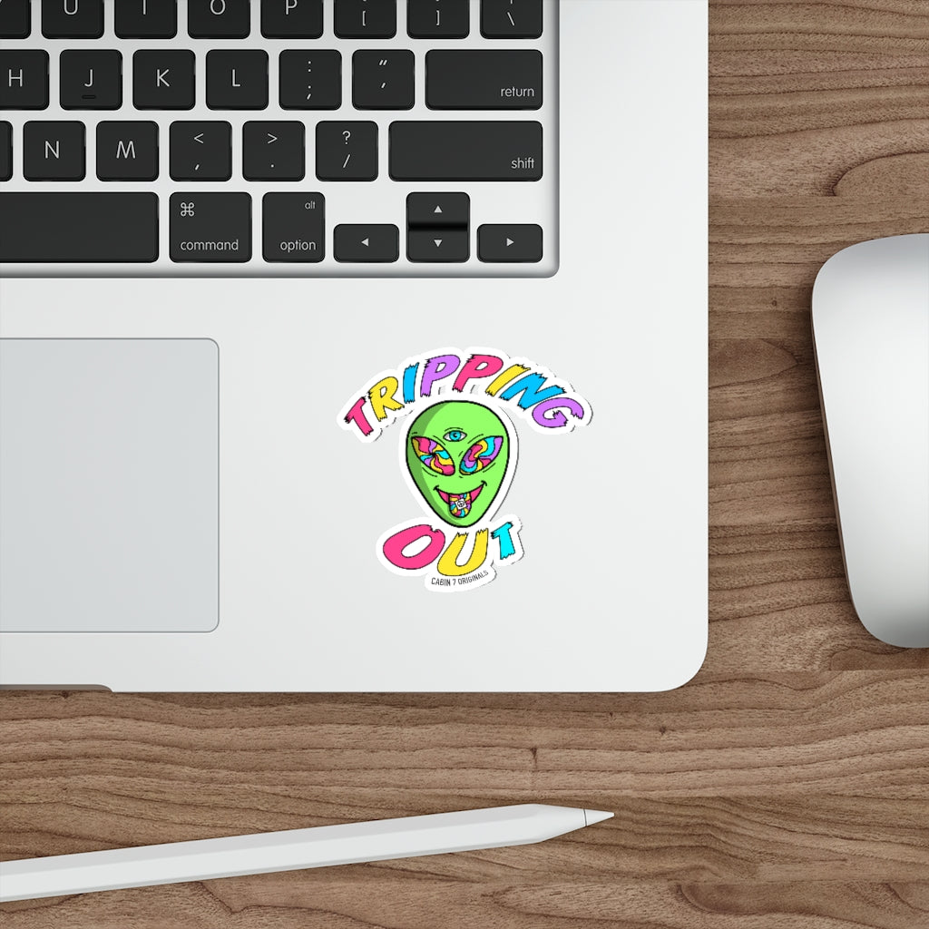 Tripping Out Sticker