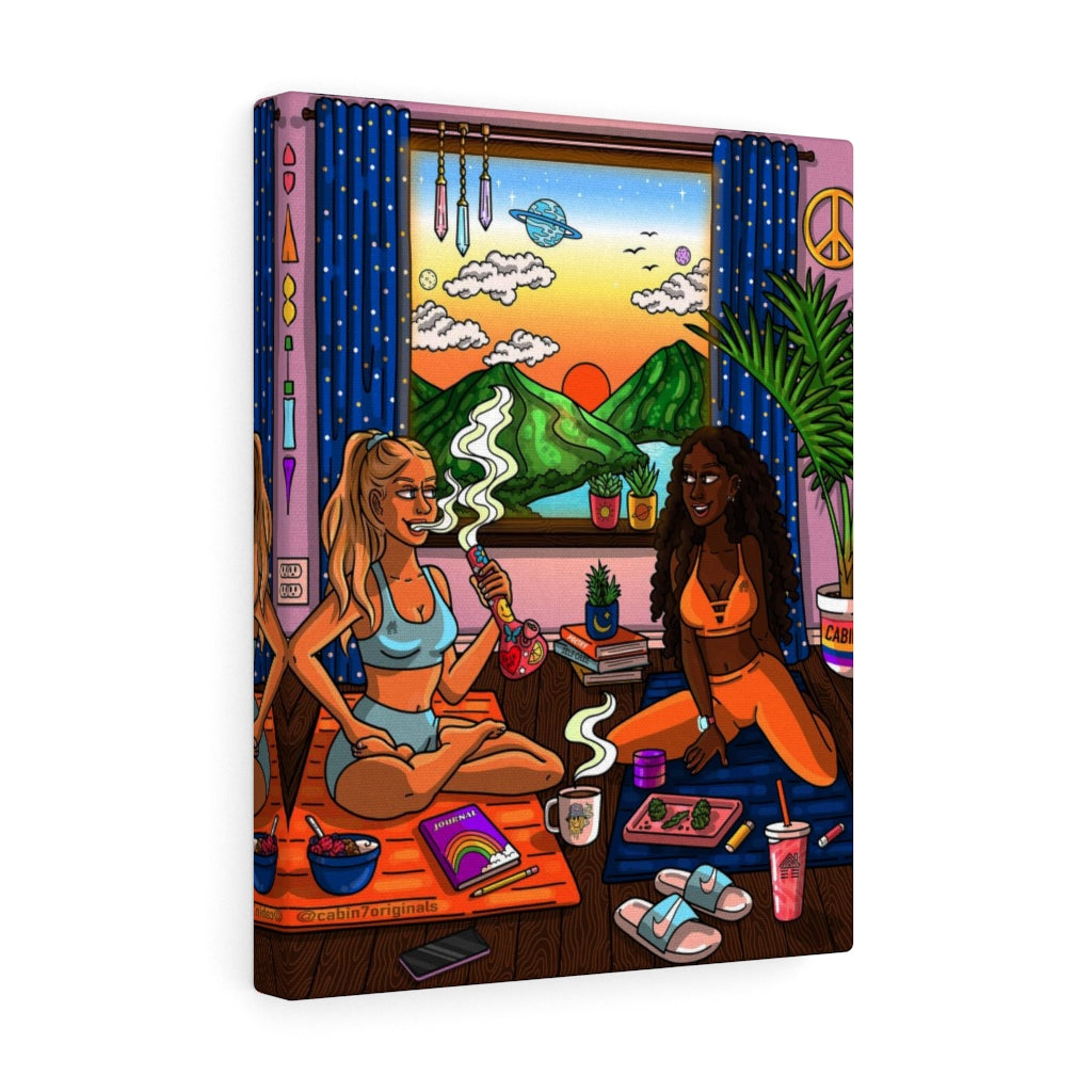"Sunrise Sesh" Canvas Print