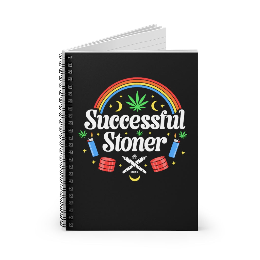 Successful Stoner Spiral Notebook