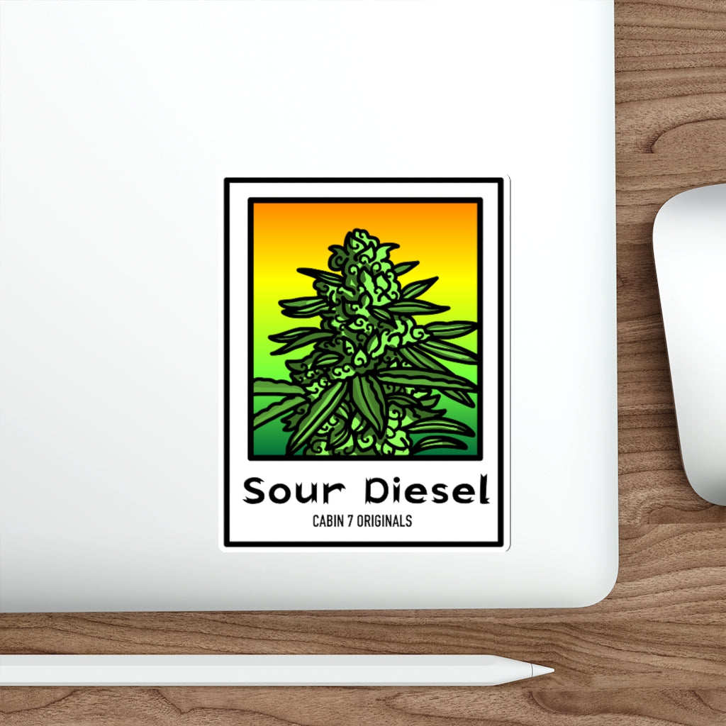 Sour Diesel Sticker
