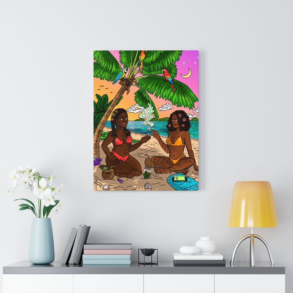 "Caribbean" Canvas Print