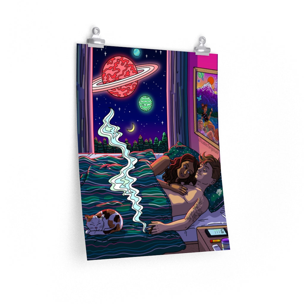 "Snuggle Season" Poster Print