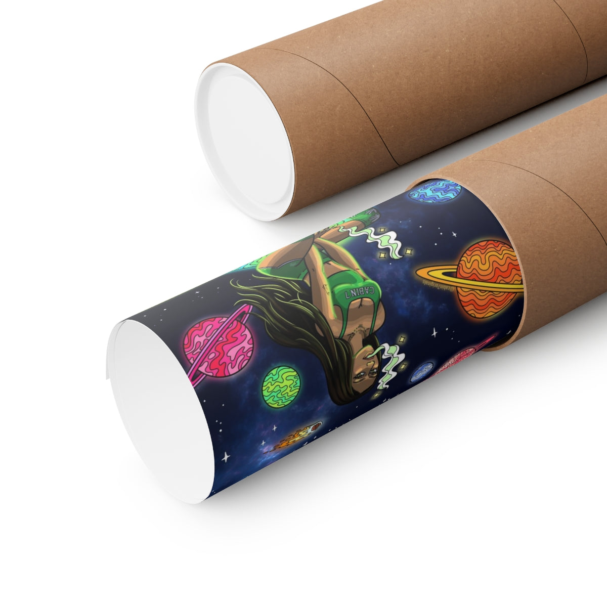 "Space Babe" Poster Print